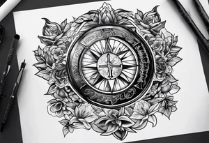 psalms 23 tattoo idea