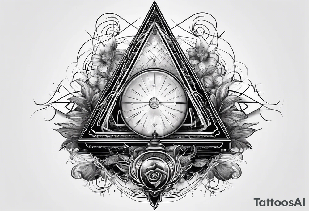 electromagnetic, diffraction phenomena, physics tattoo idea