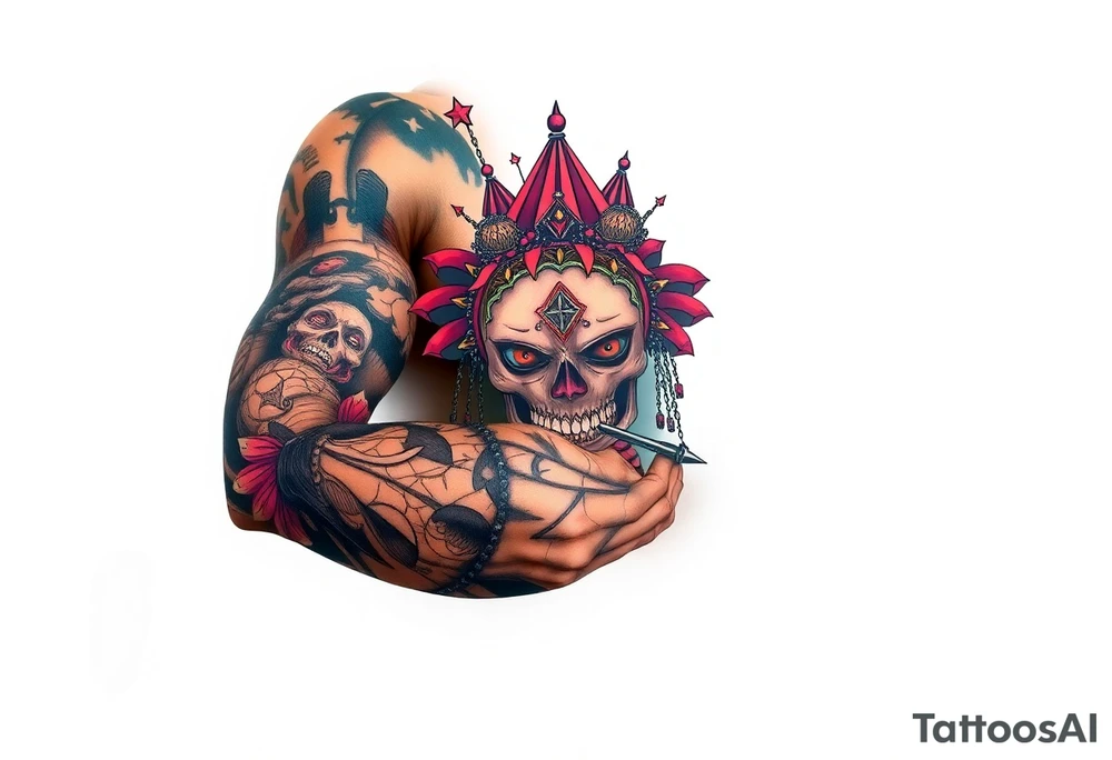 circus tattoo idea