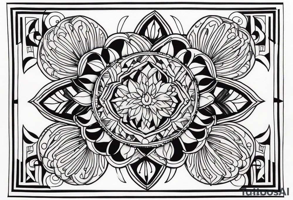 Tohono Oʼodham tattoo idea