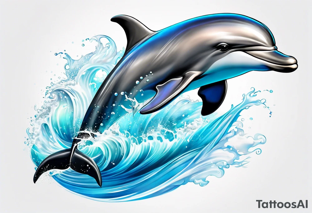 dolphin tattoo idea