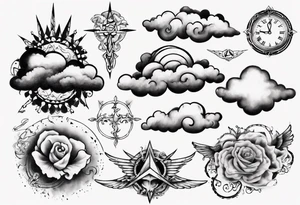 a cloud tattoo idea