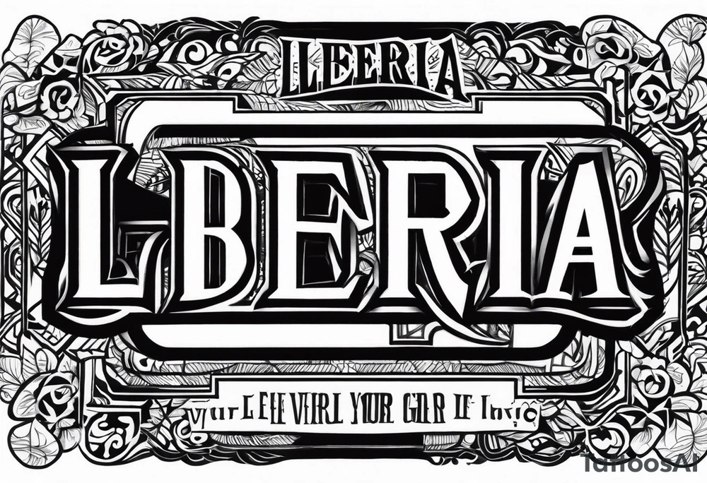 liberia tattoo idea