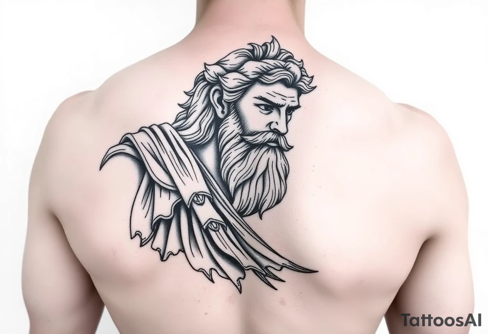 greek god tattoo idea