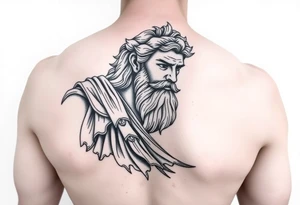 greek god tattoo idea