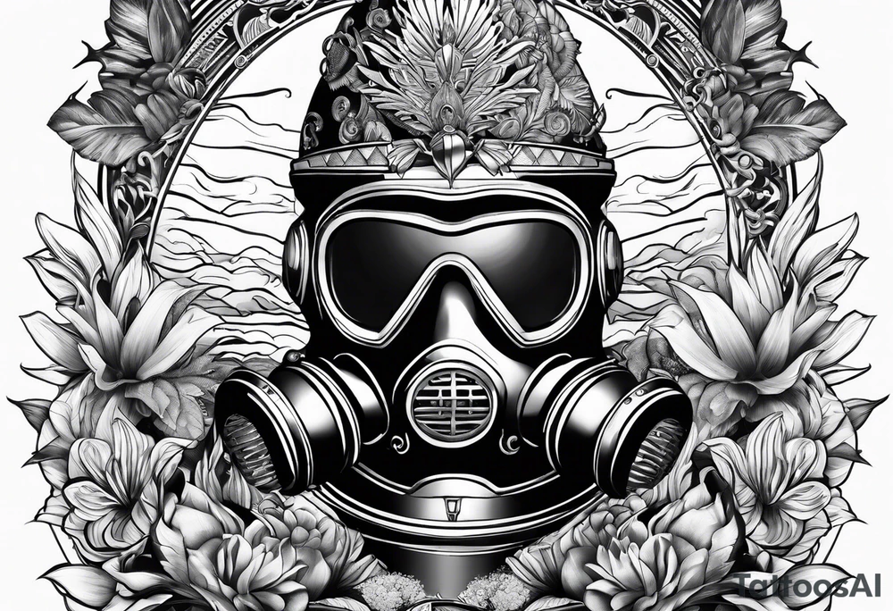 subadiver tattoo idea