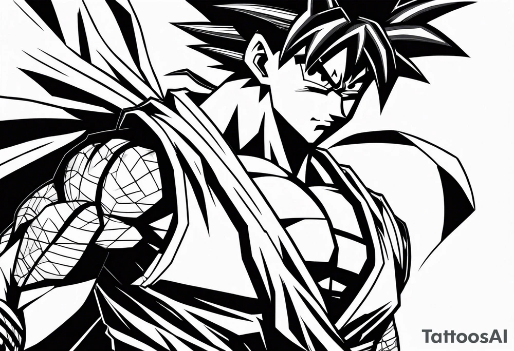 Son Goku tattoo idea