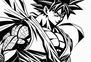 Son Goku tattoo idea