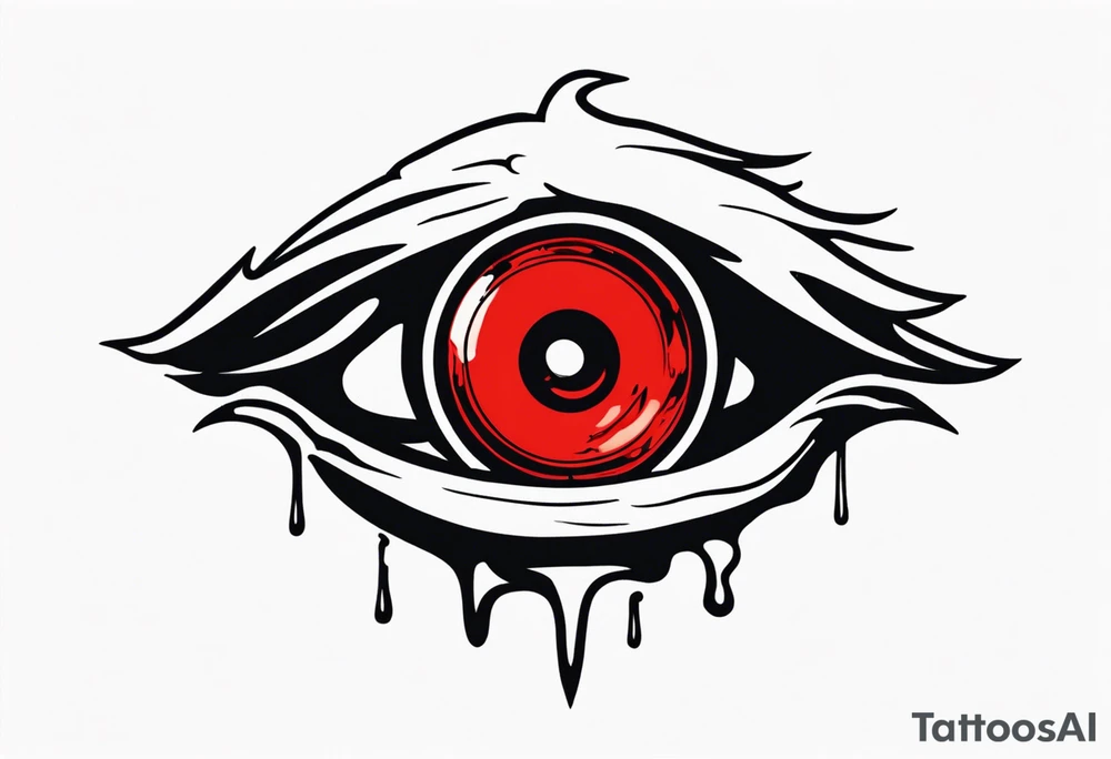 Hellsing bleeding eye logo tattoo tattoo idea