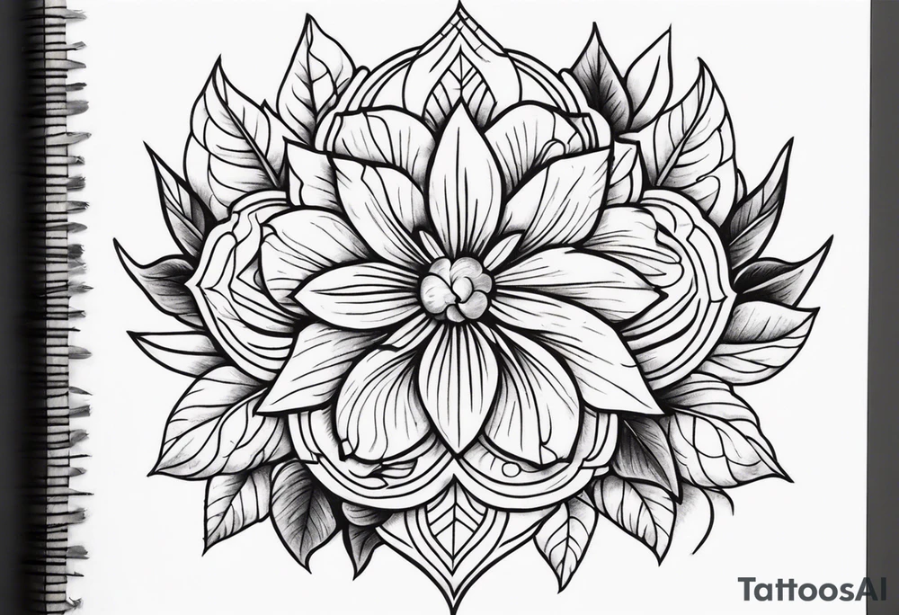Pretty tattoo idea