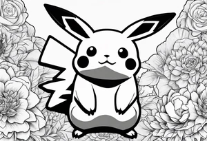 pikachu tattoo idea
