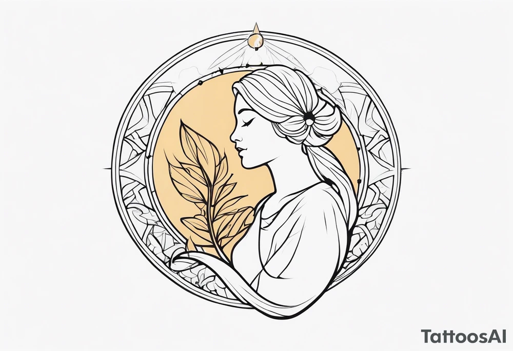 virgo tattoo idea
