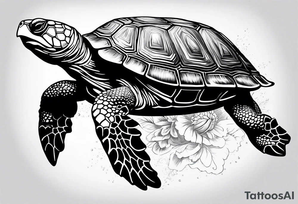 Turtle tattoo design tattoo idea