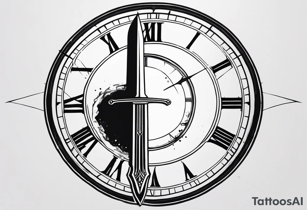 About time travel and i also want sword tattoo idea