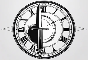 About time travel and i also want sword tattoo idea