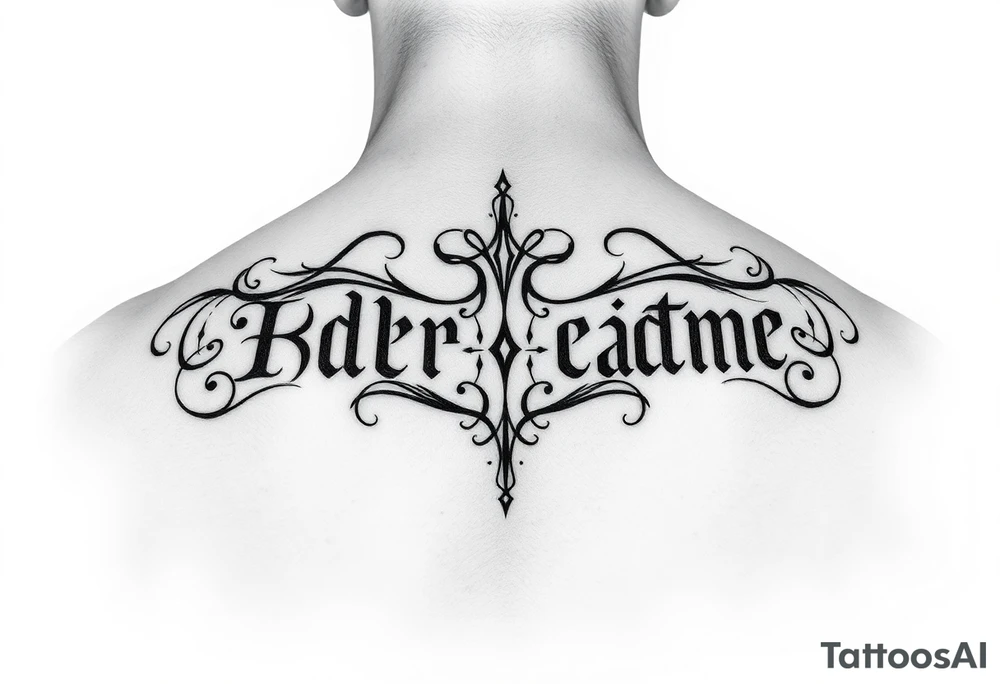 Can you crate ambigram phrases? tattoo idea