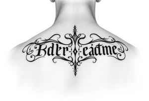 Can you crate ambigram phrases? tattoo idea