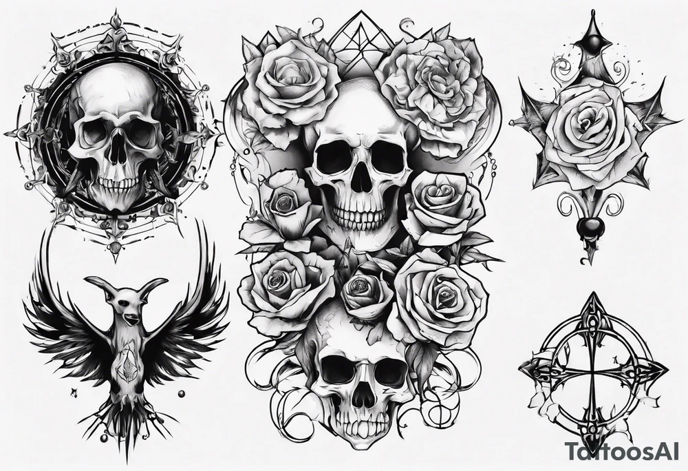 Goth tattoo idea