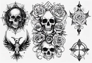 Goth tattoo idea