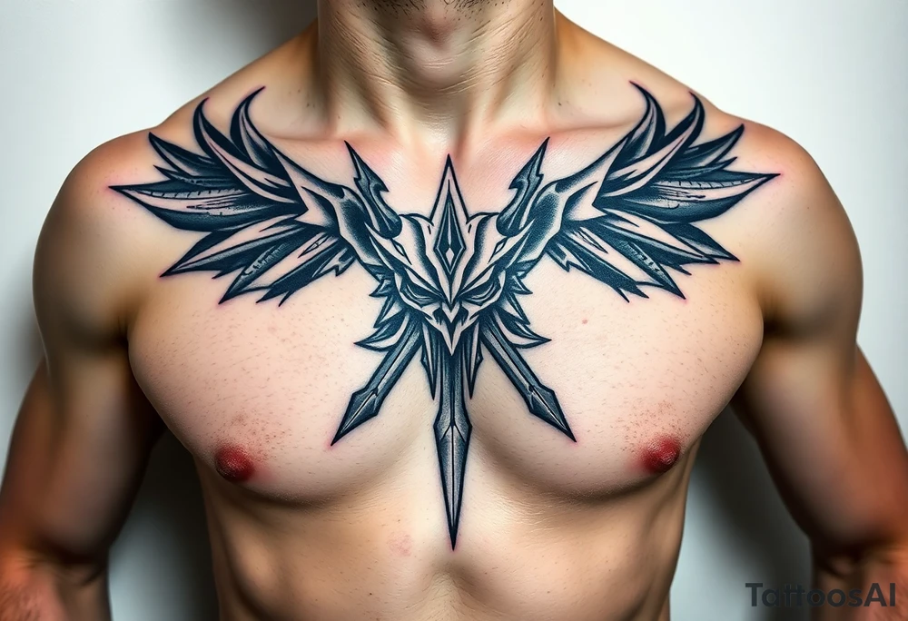 Левиафан в Хтоническом стиле tattoo idea