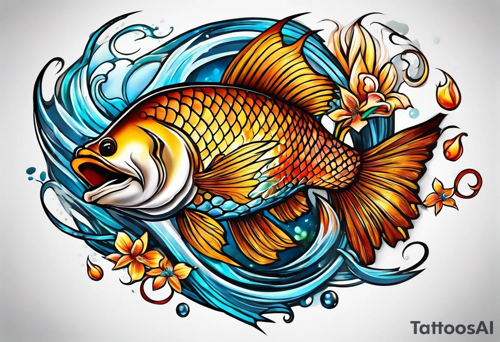 Water tattoo idea