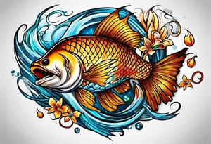 Water tattoo idea