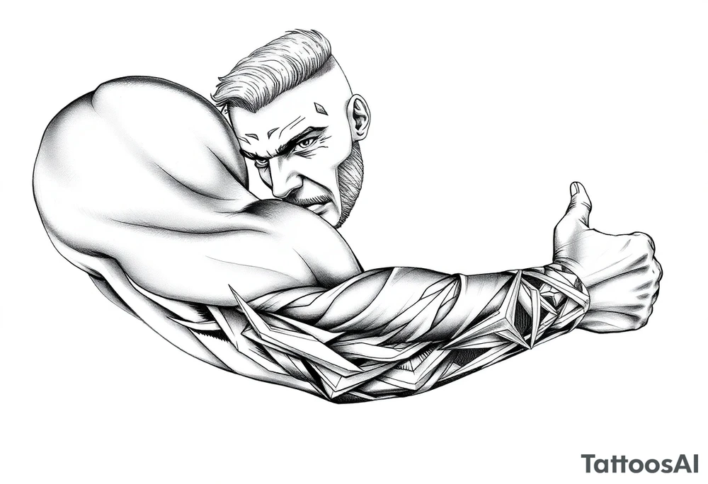 I am a mentally strong person who is self-made tattoo idea