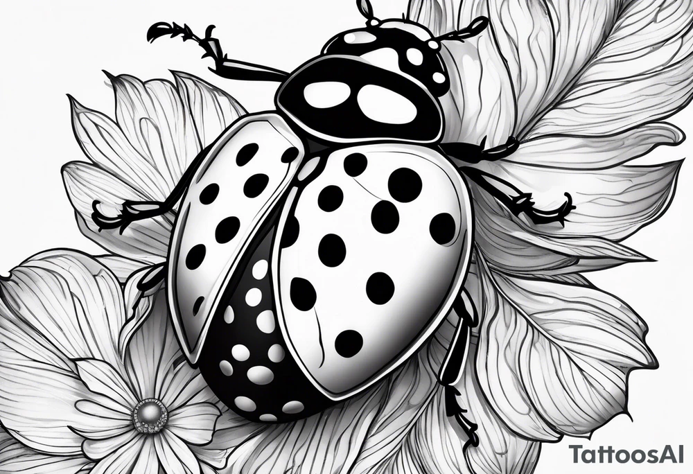 Ladybug tattoo idea