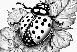 Ladybug tattoo idea