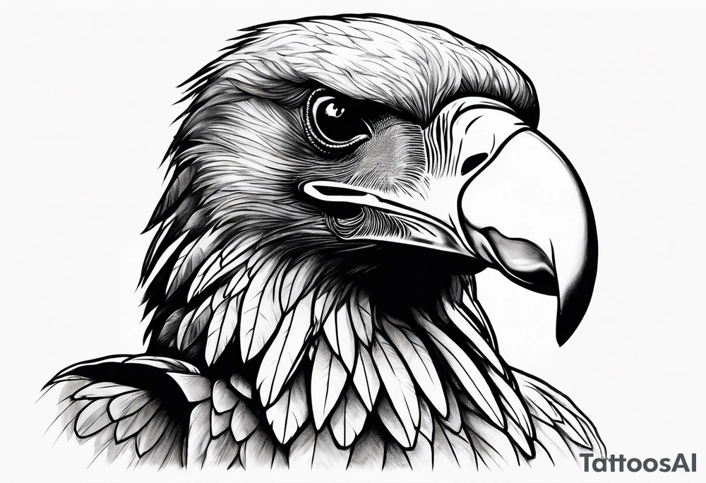 vulture tattoo idea
