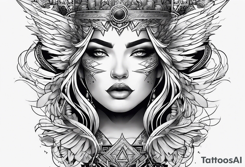 thunder, lightning tattoo idea