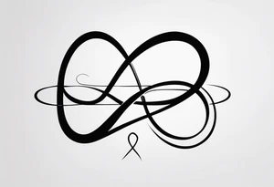 Even If and infinity symbol tattoo idea