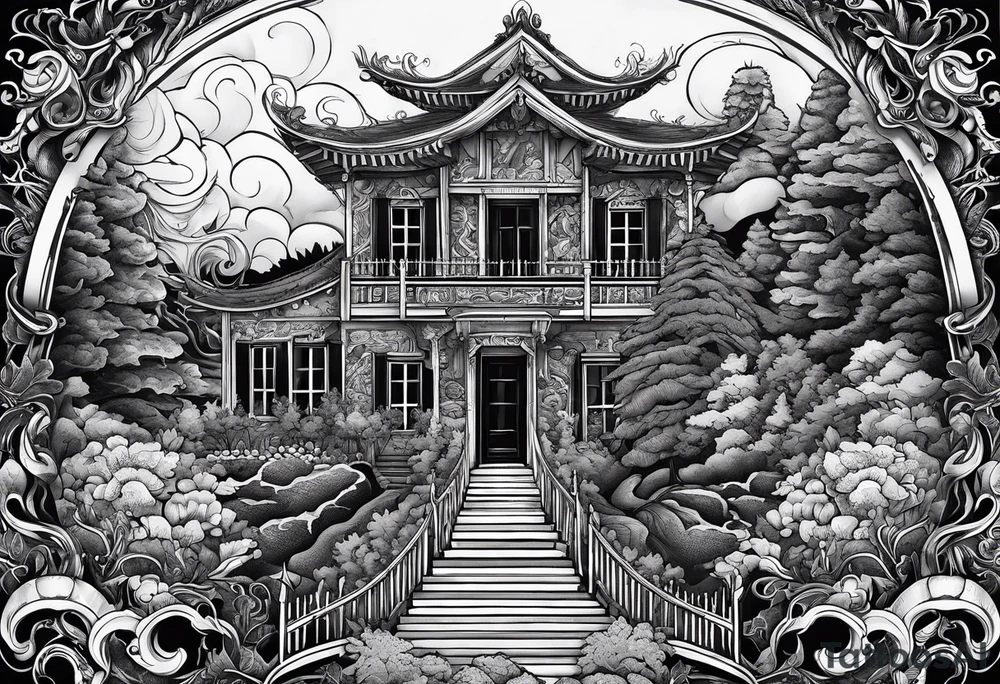 “If you’re going thru hell keep going” tattoo idea