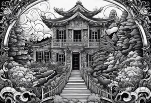 “If you’re going thru hell keep going” tattoo idea