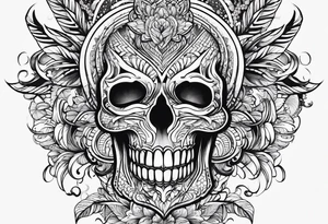 Create a tattoo that shows strength and courage and love tattoo idea
