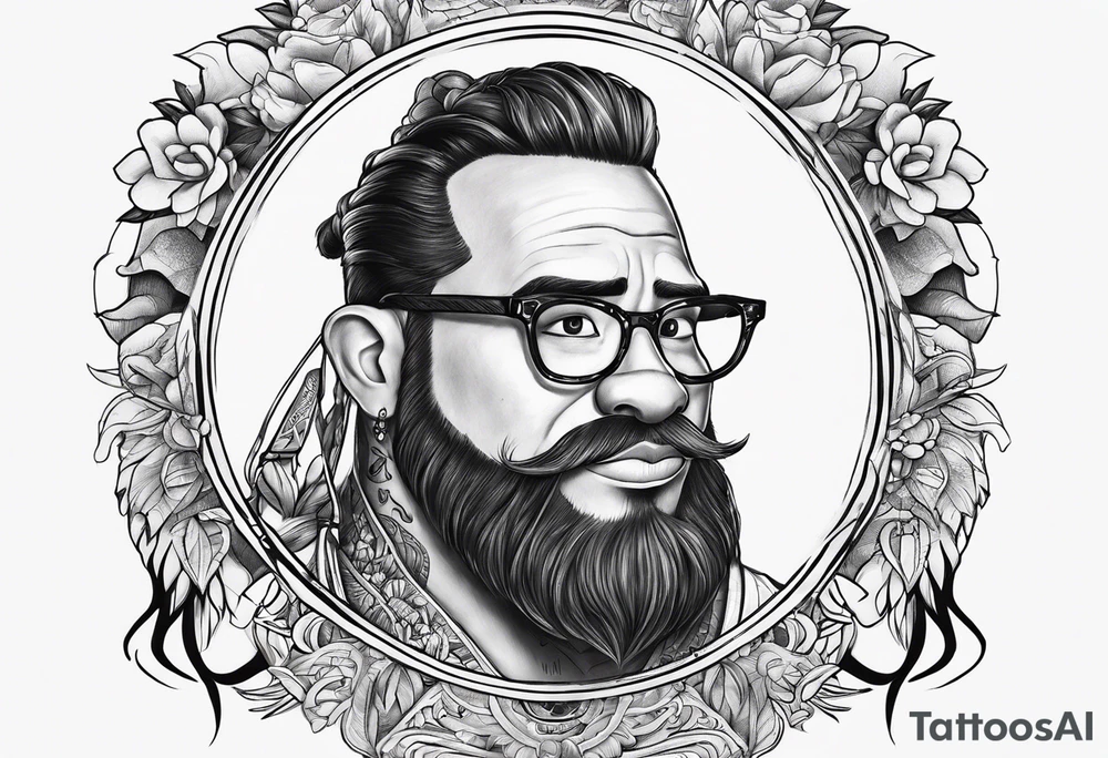 olaf with maui's hook tattoo idea