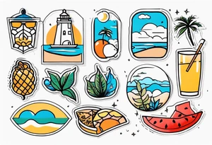 Summer tattoo ideas tattoo idea