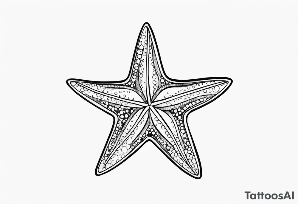 Starfish tattoo idea