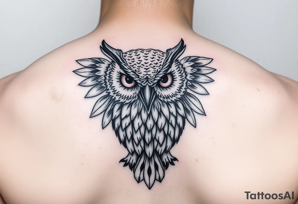 Owl tattoo idea