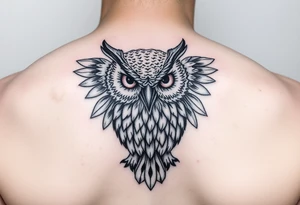 Owl tattoo idea