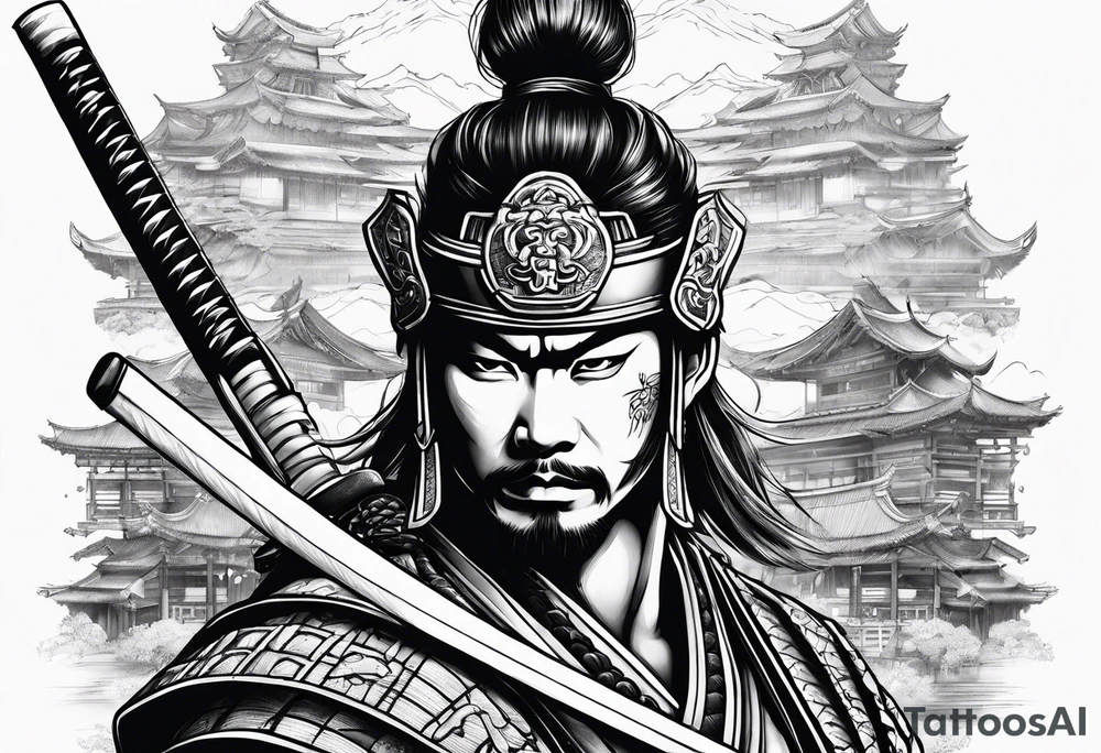 Samurai tattoo idea