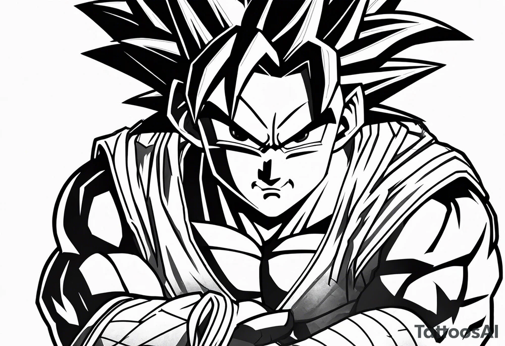 dragonball z tattoo idea