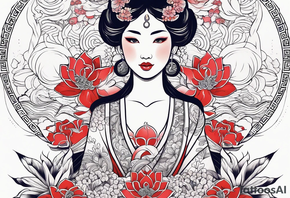 lady parts feminism tattoo idea