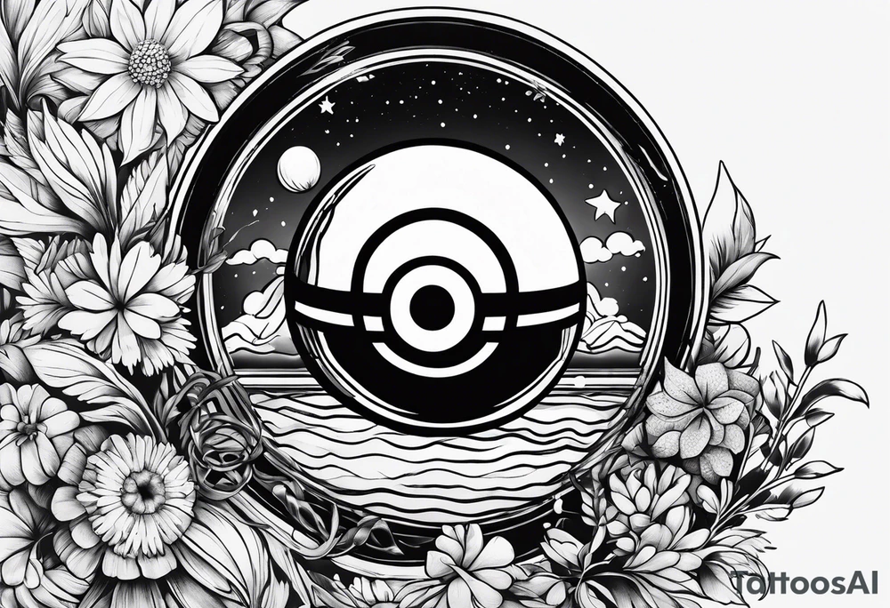 Pokeball tattoo idea