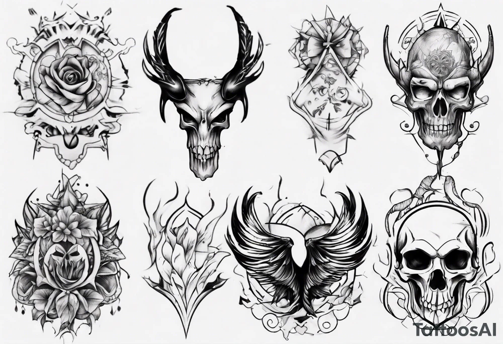 Cover up tattoo idea