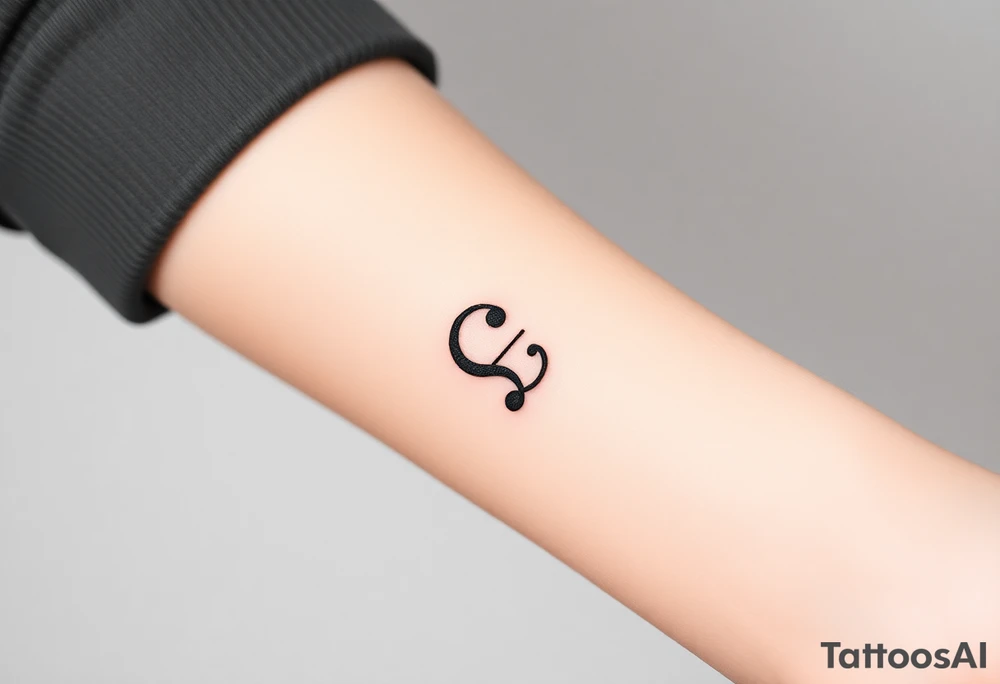 semicolon tattoo idea