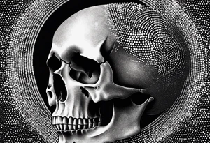 skull tattoo idea