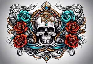 Rope knots tattoo idea
