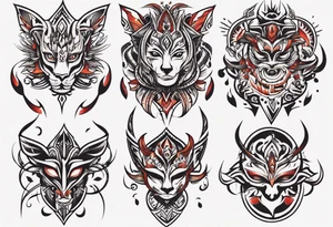Matching tattoos for couples tattoo idea