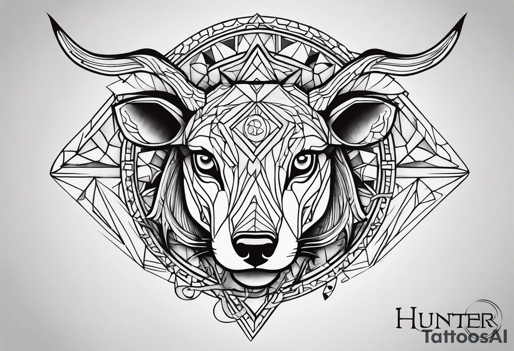hunter tattoo idea